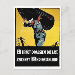 Cartão postal Vintage Ad Poster