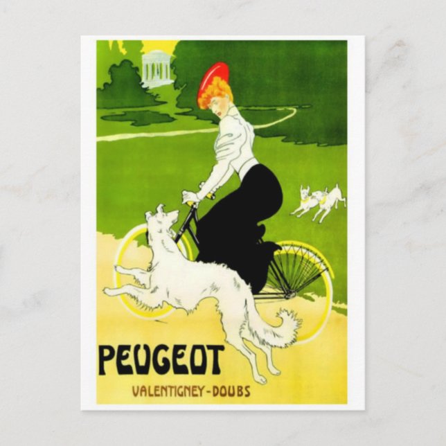 Cartão postal Vintage Ad Poster (Frente)