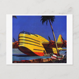 Cartão postal Vintage Aero