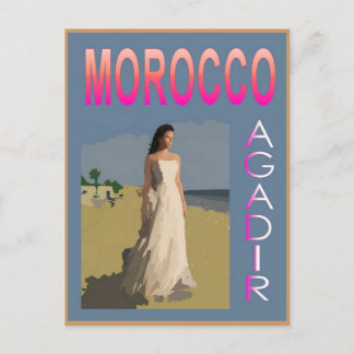 Cartão Postal Vintage Agadir