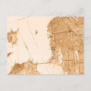 Cartão postal Vintage Alcatraz San Francisco