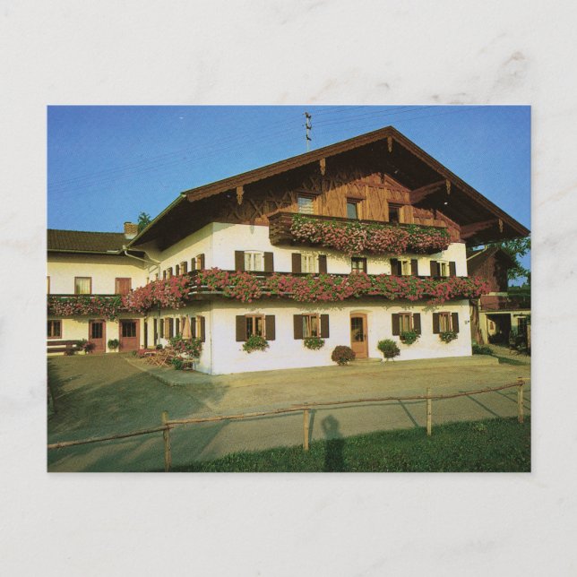 Cartão postal Vintage Alemanha (Frente)