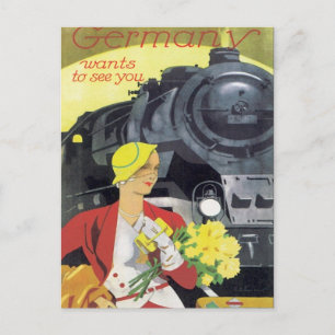 Cartão Postal Vintage Alemanha