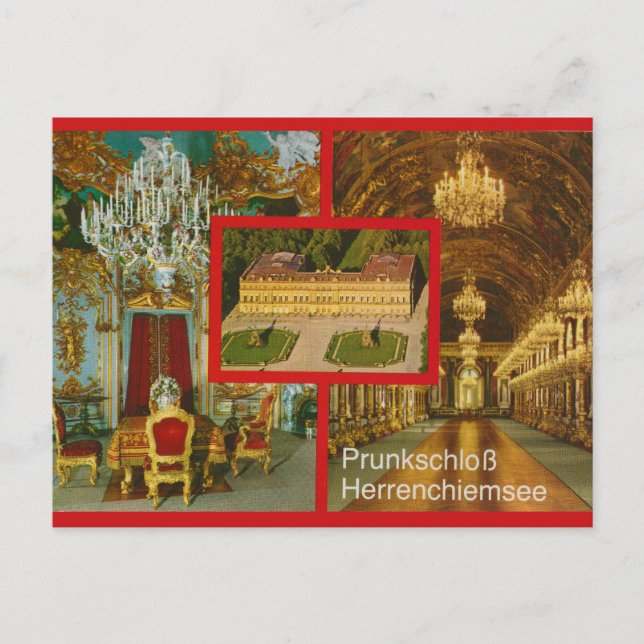 Cartão postal Vintage Alemanha (Frente)