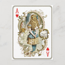 Cartão postal Vintage Alice no País das Maravilhas