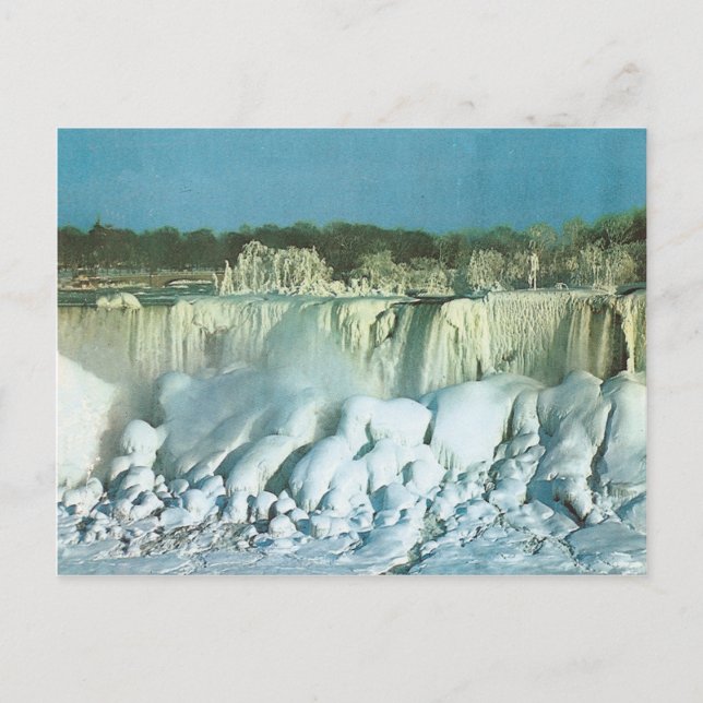 Cartão Postal Vintage American Falls (Frente)