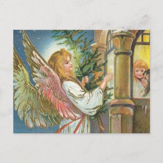 Cartão Postal Vintage Angel