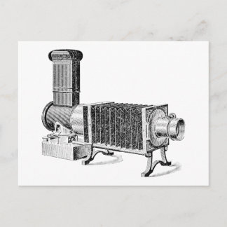 Cartão Postal Vintage Antique Camera