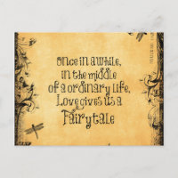 Vintage Antique Orange com cotação de amor