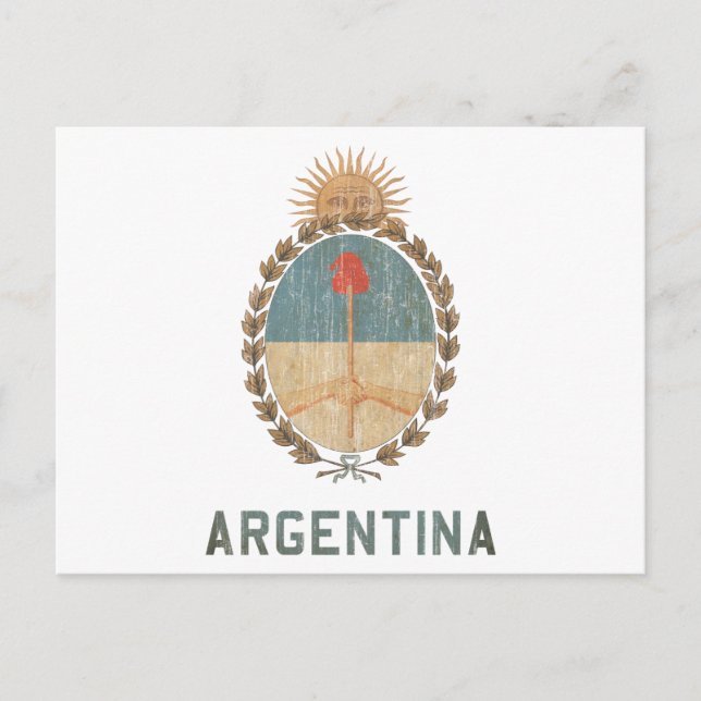 Cartão Postal Vintage Argentina (Frente)