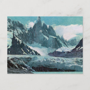 Cartão Postal Vintage Argentina, Cerro Fitz Roy 3375m