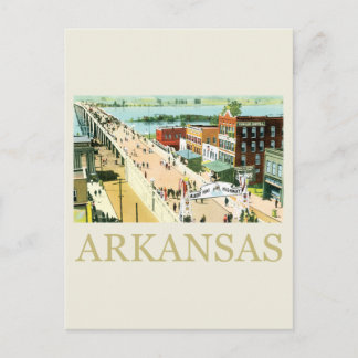 Cartão Postal Vintage Arkansas