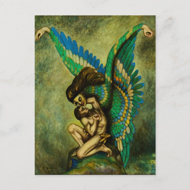 Cartão postal Vintage Art (Frente)