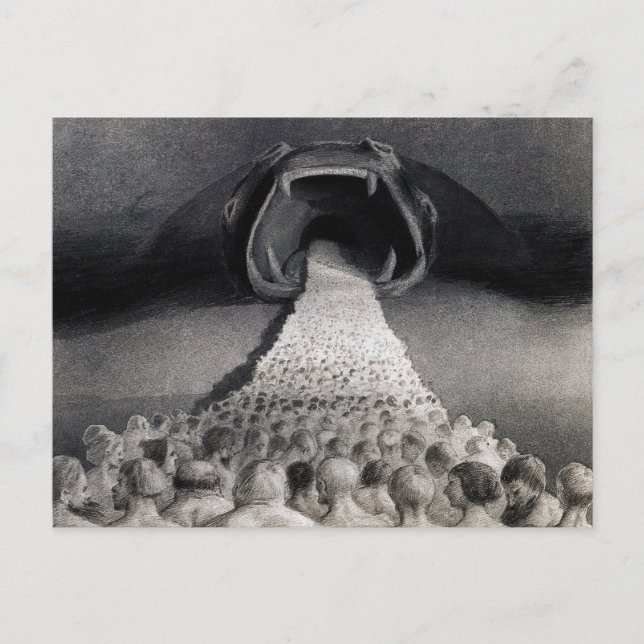 Cartão postal Vintage Art (Frente)