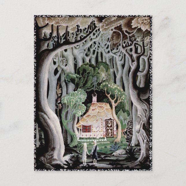 Cartão postal Vintage Art (Frente)