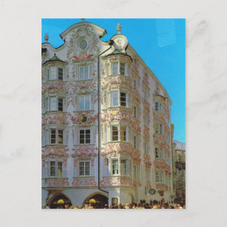 Cartão Postal Vintage Austria, Innsbruck, Heblinghaus