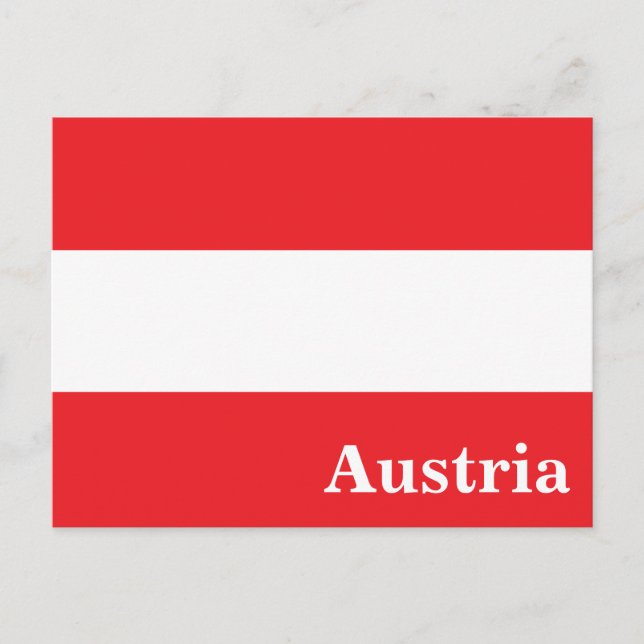 Cartão Postal Vintage Austria Viagem Turismo (Frente)