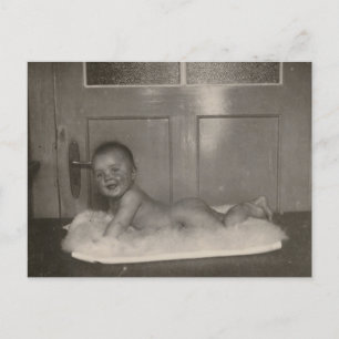 Cartão Postal Vintage Baby