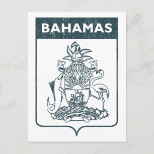 Cartão Postal Vintage Bahamas