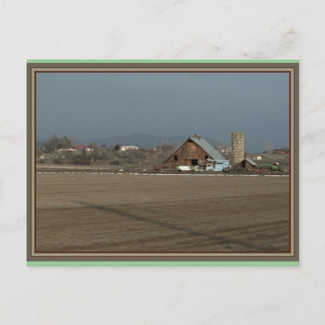 Cartão Postal Vintage Barn Collection I (Frente)