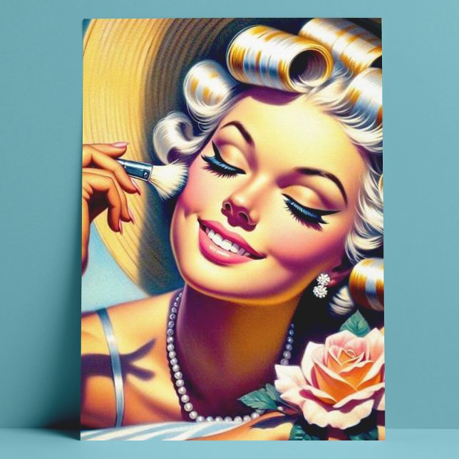 Cartão Postal Vintage BeauBonito Retrato De Rapariga (Criador carregado)