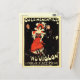 Cartão Postal Vintage, belle époque, boate (Frente/Verso In Situ)