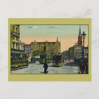Cartão Postal Vintage Berlin Alexanderplatz