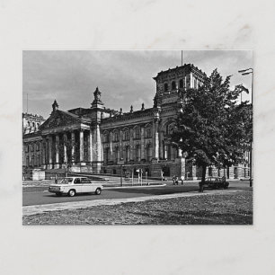 Cartão Postal Vintage Berlin Reichstag Parlamento