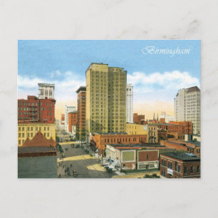 Cartão Postal Vintage Birmingham