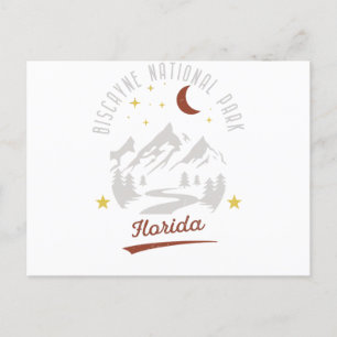 Cartão Postal Vintage Biscayne National Park Florida