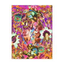 Vintage Bohemian Goddese Neon