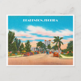 Cartão Postal Vintage Bradenton, Florida
