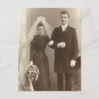 Vintage Bride & Groom Fotografia Romântica de Casa