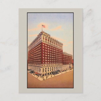 Cartão Postal vintage Brown Hotel (Louisville, Kentucky)