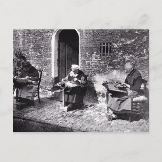 Cartão Postal Vintage Bruges Belgium (idosas)