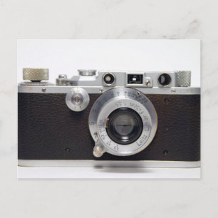 Cartão Postal VINTAGE CAMERA 12 German Rangefinder by L -