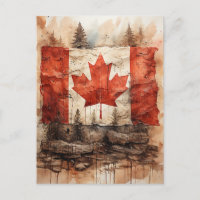 Vintage Canadian Flag