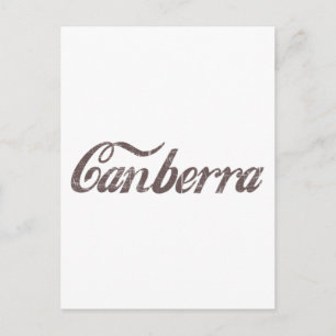 Cartão Postal Vintage Canberra