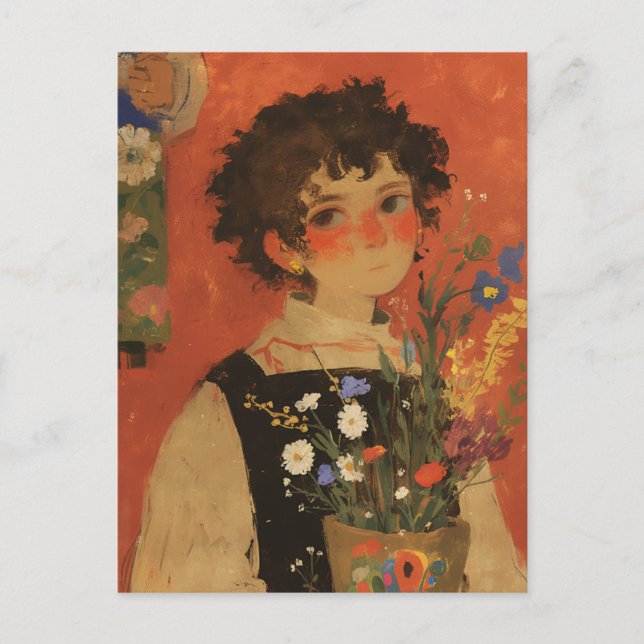 Cartão postal Vintage Chagall (Frente)