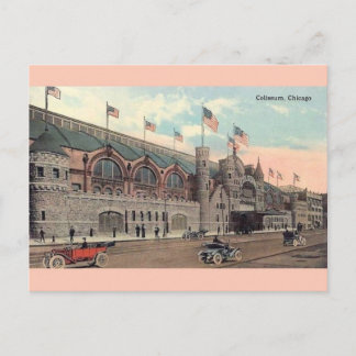 Cartão postal Vintage Chicago Coliseum