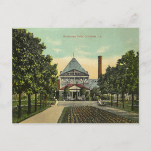 Cartão Postal Vintage Chicago Park