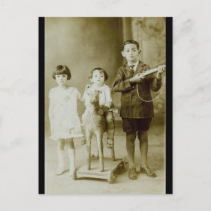 Cartão Postal Vintage Childrens