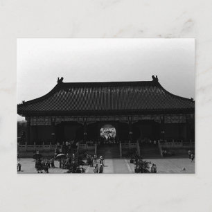 Cartão Postal Vintage china Pekin templo do Céu