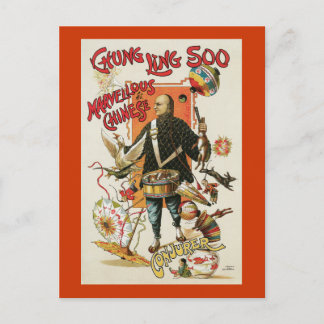Cartão Postal Vintage Chung Ling Soo Maggie Poster
