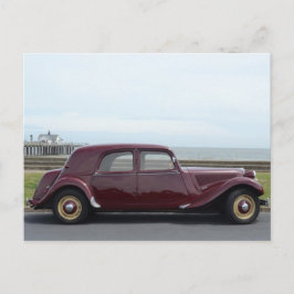Cartão Postal Vintage Citroen Traction Avant