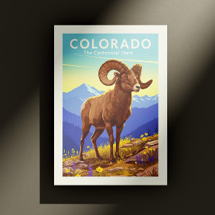 Cartão Postal Vintage Colorado