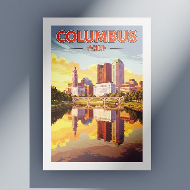 Cartão Postal Vintage Columbus Ohio (Criador carregado)