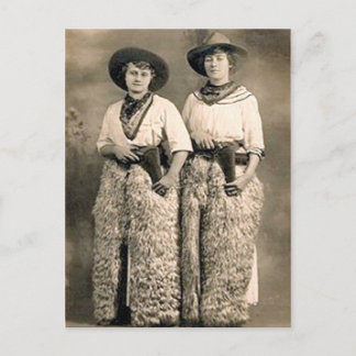 Cartão Postal Vintage Cowboys 24