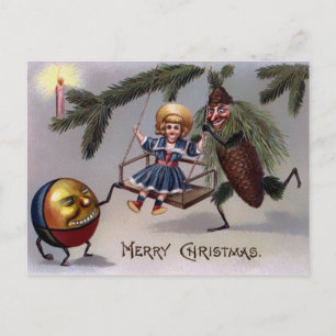 Cartão Postal Vintage Creepy Victorian