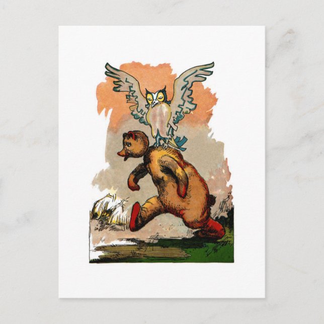 Cartão Postal Vintage Critters Tin Woodman (Frente)